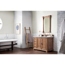 James Martin Providence 48" Driftwood Single Vanity with 3 cm Carrara Marble Top 238-105-5211-3CAR