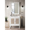 James Martin Athens 30" Single Vanity Cabinet Glossy White with 3 cm Classic White Quartz Top E645-V30-GW-3CLW