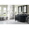 James Martin Brittany 60" Black Onyx Double Vanity with 3 cm Cala Blue Quartz Top 650-V60D-BKO-3CBL