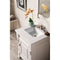 James Martin Brookfield 26" Bright White Single Vanity with 3 cm Eternal Jasmine Pearl Quartz Top 147-V26-BW-3EJP