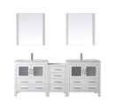 Virtu USA Dior 82" Double Bathroom Vanity