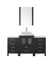 Virtu USA Dior 60" Single Bathroom Vanity