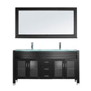 Virtu USA Ava 63" Double Bathroom Vanity