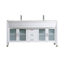 Virtu USA Ava 63" Double Bathroom Vanity