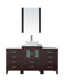 Virtu USA Dior 60" Single Bathroom Vanity