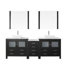 Virtu USA Dior 78" Double Bathroom Vanity