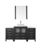 Virtu USA Dior 66" Single Bathroom Vanity