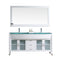 Virtu USA Ava 63" Double Bathroom Vanity