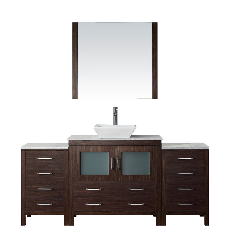 Virtu USA Dior 66" Single Bathroom Vanity