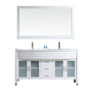 Virtu USA Ava 63" Double Bathroom Vanity