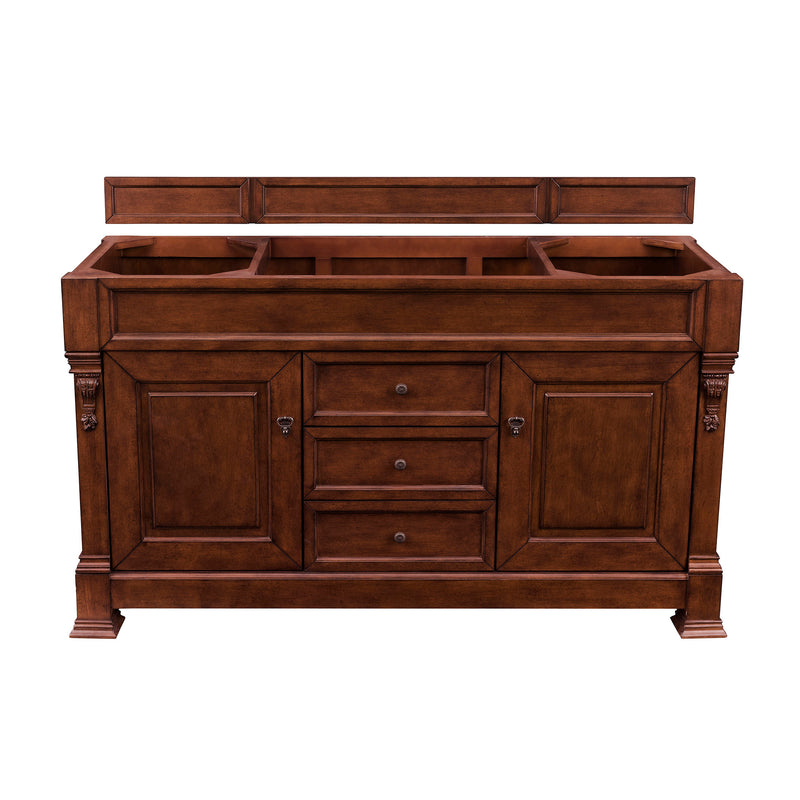 James Martin Brookfield 60" Single Cabinet Warm Cherry 147-114-5381