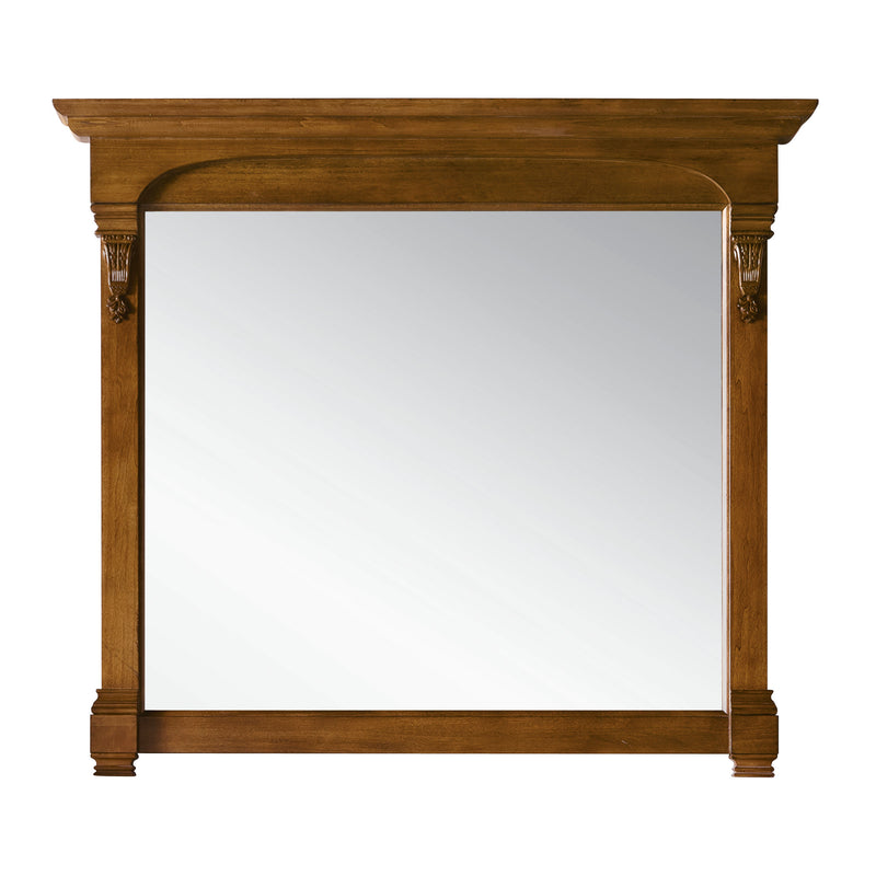 James Martin Brookfield 26" Country Oak Single Vanity with 3 cm Carrara Marble Top 147-114-V26-COK-3CAR