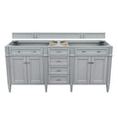 James Martin Brittany 72" Double Cabinet Urban Gray 650-V72-UGR