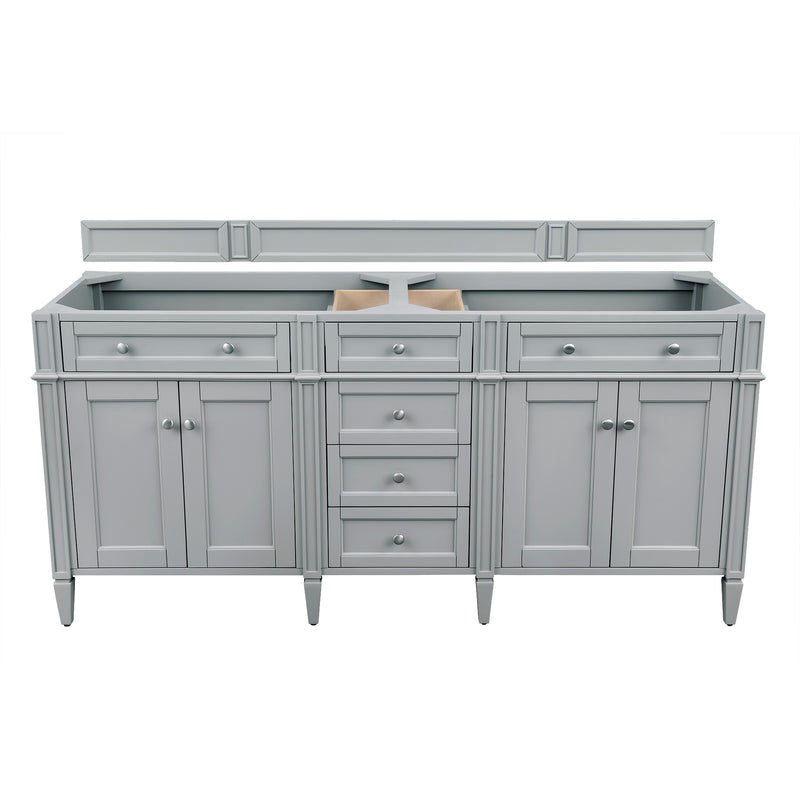 James Martin Brittany 72" Double Cabinet Urban Gray 650-V72-UGR