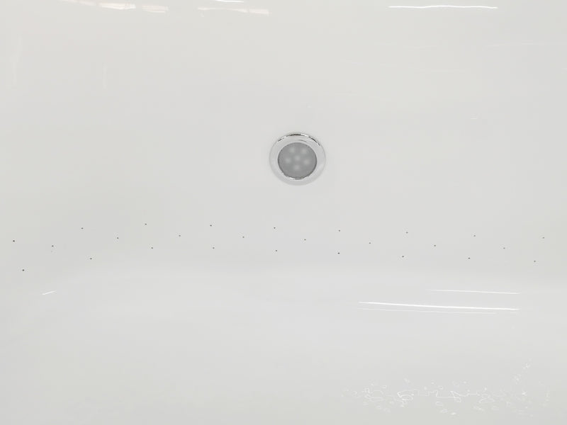 ALFI EAGO 6' White Free Standing Air Bubble Bathtub AM2140