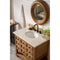 James Martin Malibu 36" Single Vanity Cabinet Honey Alder with 3 cm Galala Beige Top 500-V36-HON-3OGLB