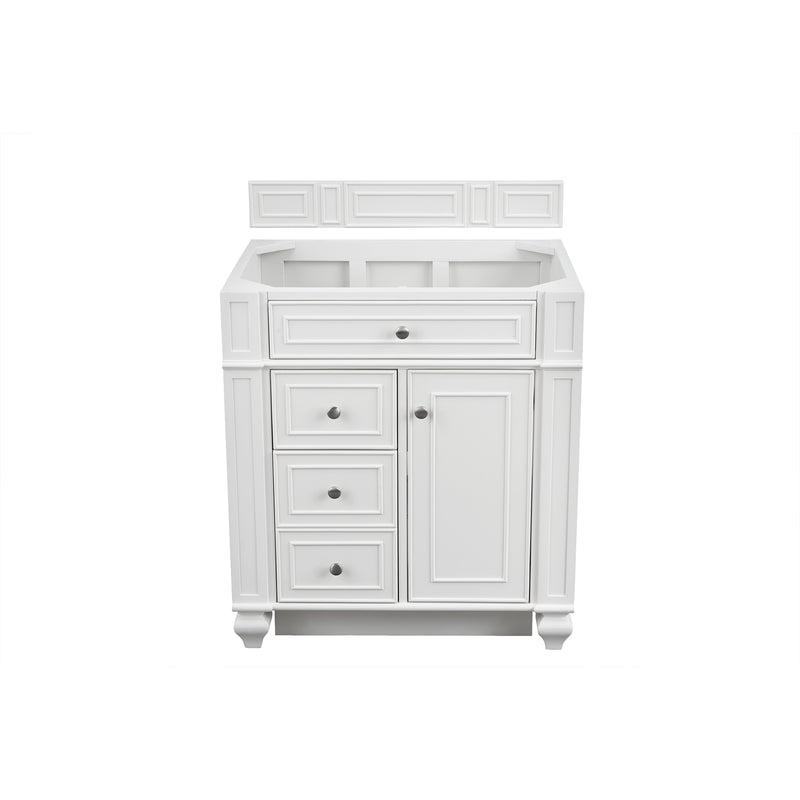 James Martin Bristol 30" Single Vanity Bright White 157-V30-BW