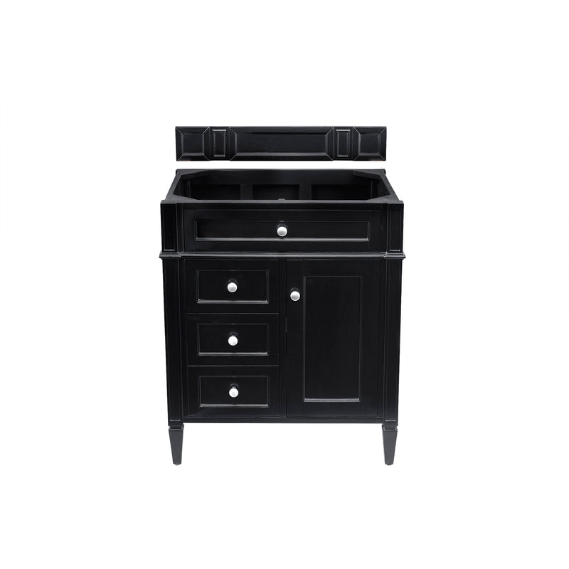 James Martin Brittany 30" Single Vanity Black Onyx 650-V30-BKO