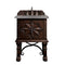 James Martin Balmoral 26" Single Vanity Cabinet Antique Walnut with 3 cm Grey Expo Quartz Top 150-V26-ANW-3GEX