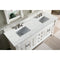 James Martin Brookfield 72" Bright White Double Vanity with 3 cm Eternal Jasmine Pearl Quartz Top 147-V72-BW-3EJP