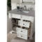 James Martin Brookfield 36" Bright White Single Vanity with 3 cm Gray Expo Quartz Top 147-V36-BW-3GEX