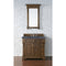 James Martin Brookfield 36" Country Oak Single Vanity with 3 cm Charcoal Soapstone Quartz Top 147-114-5576-3CSP