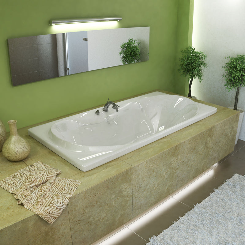 Atlantis Whirlpools Whisper 36" x 72" Rectangular Air Jetted Bathtub