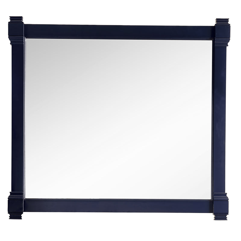 James Martin Brittany 60" Victory Blue Single Vanity with 3 cm Ethereal Noctis Quartz Top 650-V60S-VBL-3ENC