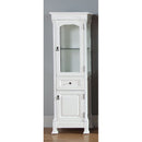 James Martin Brookfield 20" Linen Cabinet Bright White 147-L20-BW