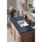 James Martin Bristol 36" Single Vanity Whitewashed Walnut with 3 cm Charcoal Soapstone Quartz Top 157-V36-WW-3CSP