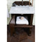 James Martin Balmoral 26" Single Vanity Cabinet Antique Walnut with 3 cm Carrara Marble Top 150-V26-ANW-3CAR