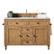 James Martin Copper Cove 48" Driftwood Patina Single Vanity with 3 cm Carrara Marble Top 300-V48-DRP-3CAR