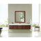 James Martin Mercer Island 72" Single Vanity Coffee Oak with Glossy White Composite Top 389-V72S-CFO-A-GW