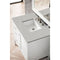 James Martin Addison 36" Single Vanity Cabinet Glossy White with 3 cm Eternal Serena Top E444-V36-GW-3ESR