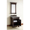 James Martin Brookfield 26" Burnished Mahogany Single Vanity with 3 cm Eternal Serena Quartz Top 147-114-V26-BNM-3ESR