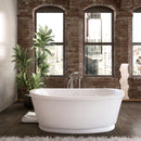 Atlantis Whirlpools Allure 36" x 66" Freestanding Tub with Center Drain