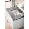 James Martin Addison 36" Single Vanity Cabinet Glossy White with 3 cm Gray Expo Quartz Top E444-V36-GW-3GEX