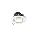 Dals Lighting 4" Round Recessed LED Gimbal Light in 5Cct GMB4-CC-WH