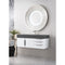 James Martin Mercer Island 48" Single Vanity Glossy White with Dusk Gray Glossy Composite Top 389-V48-GW-A-DGG