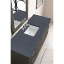 James Martin Metropolitan 60" Single Vanity Silver Oak with 3 cm Charcoal Soapstone Quartz Top 850-V60S-SOK-3CSP