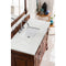 James Martin Brookfield 48" Warm Cherry Single Vanity with 3 cm Eternal Jasmine Pearl Quartz Top 147-114-5286-3EJP