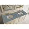 James Martin Bristol 72" Double Vanity Vintage Vanilla with 3 cm Cala Blue Quartz Top 157-V72-VV-3CBL