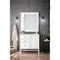 James Martin Addison 36" Single Vanity Cabinet Glossy White with 3 cm Ethereal Noctis Top E444-V36-GW-3ENC