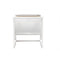 James Martin Athens 30" Single Vanity Cabinet Glossy White with 3 cm Cala Blue Top E645-V30-GW-3CBL