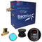 SteamSpa Indulgence 7.5 KW QuickStart Acu-Steam Bath Generator Package with Built-in Auto Drain in Oil Rubbed Bronze