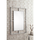 James Martin Boston 30" Rectangular Mirror Brushed Nickel 105-M30-BNK