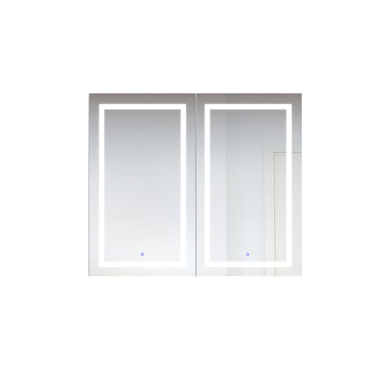 Krugg Svange 48" X 42" LED Medicine Cabinet with Dimmer and Defogger SVANGE4842D