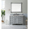 James Martin Brittany 48" Urban Gray Single Vanity with 3 cm Eternal Marfil Quartz Top 650-V48-UGR-3EMR