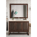 James Martin Athens 48" Single Vanity Cabinet Mid Century Acacia with 3 cm Eternal Marfil Top E645-V48-MCA-3EMR