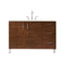 James Martin Metropolitan 48" Single Vanity American Walnut with 3 cm Eternal Marfil Quartz Top 850-V48-AWT-3EMR